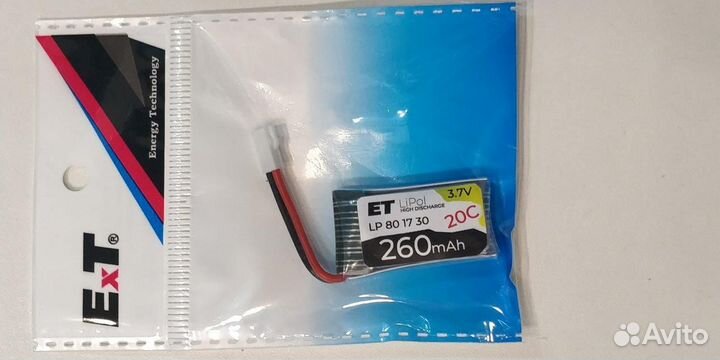 Аккумулятор ET LP801730-20CM (высокотоковый)