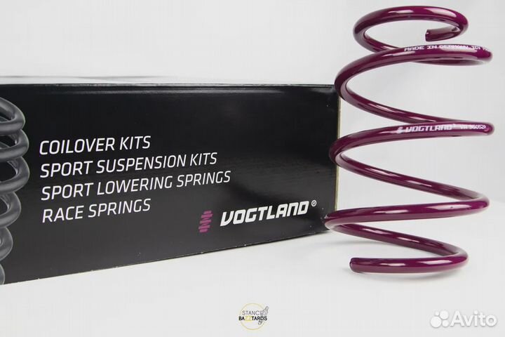 Пружины Vogtland с занижением Opel Corsa D