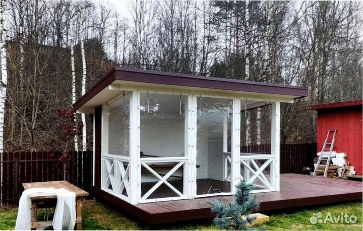 Мягкие Окна полный монтажный комплект