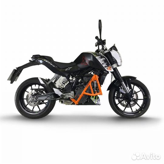 Дуги на мотоцикл KTM Duke 125, Duke 390 до -16