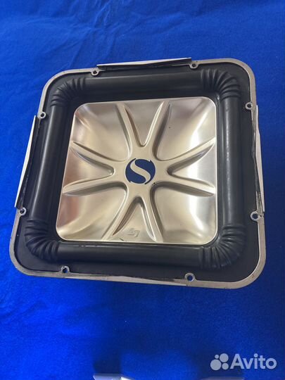 Сабвуфер кикер Kicker Solobaric S7-12 + гриль