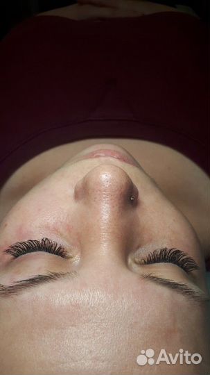Наращивание, ламинирование и ботокс ресниц