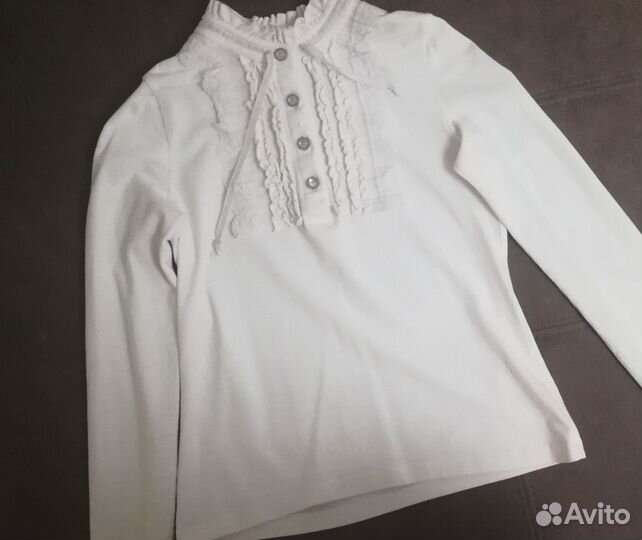 Блузка, кардиган