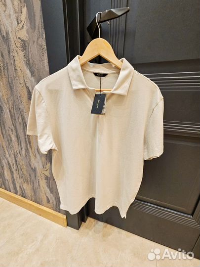 Поло мужское Massimo Dutti хлопок M(46-48)