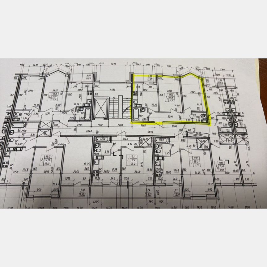2-к. квартира, 52,6 м², 9/9 эт.