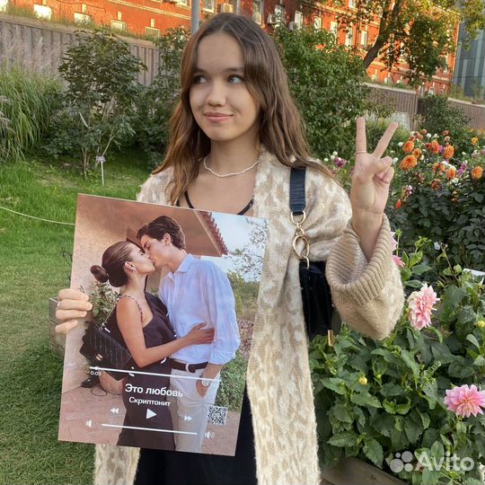 Витраж с фото / Подарок