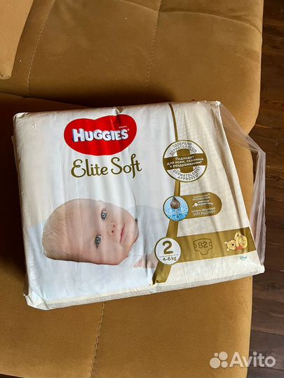 Памперсы huggies elit soft