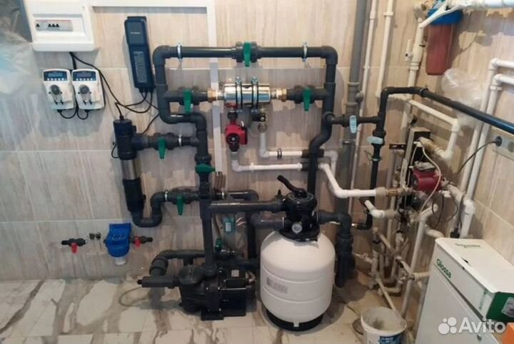 Обслуживание частного бассейна, стаж 17 лет