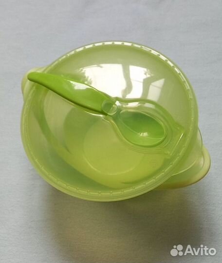 Набор детской силиконовой посуды для кормления