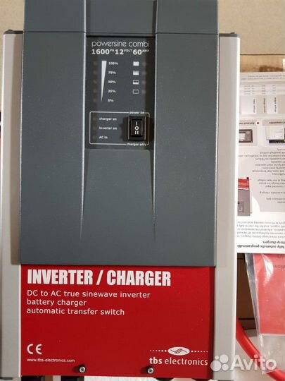 Инвертор powersine и аккумулятор delta