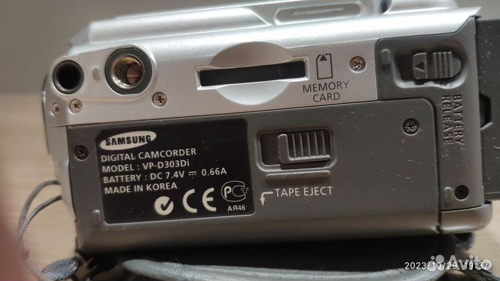 Видеокамера samsung vp-d303di