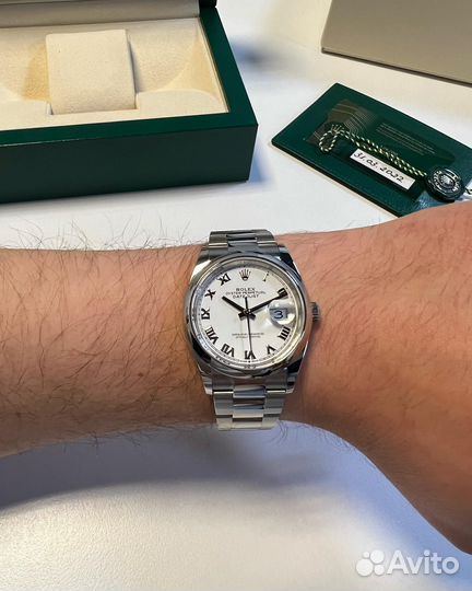 Часы Rolex Datejust Datejust 126200-0008 + подарок 1 год гарантии