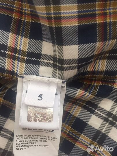 Рубашка и джинсы Dolce Gabbana