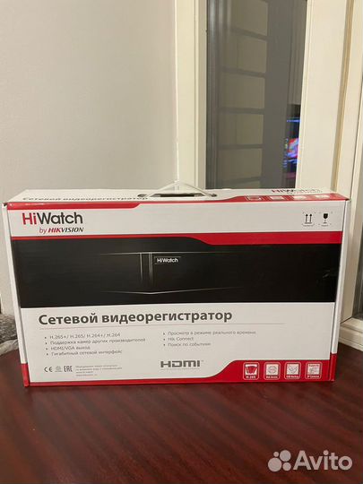 Ip видеорегистратор HiWatch DS-N308P(C) +HDD 6TB