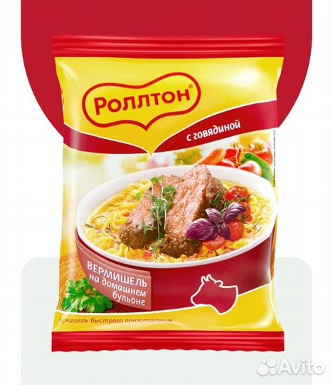 Роллтон быстрого приготовления