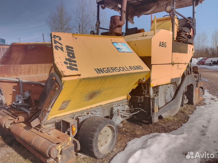 Асфальтобетоноукладчик ABG Titan 226, 2001