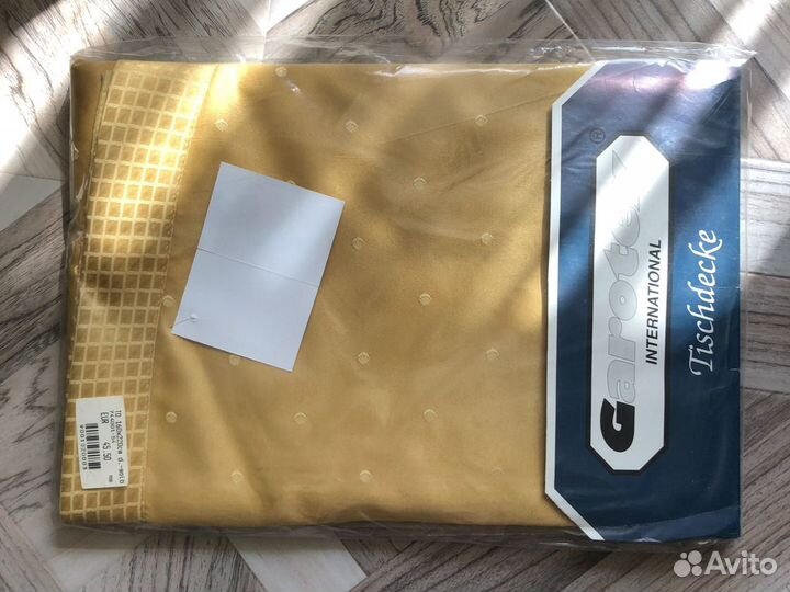 Скатерть овальная