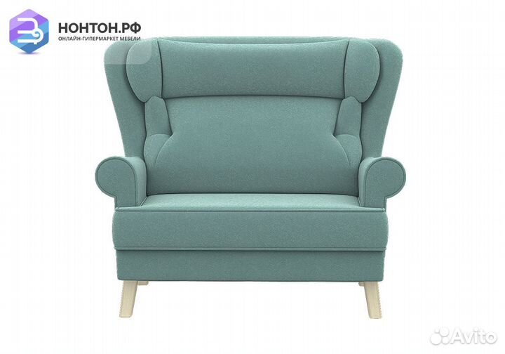 Диван Комфорт-2 светло-бирюзовый