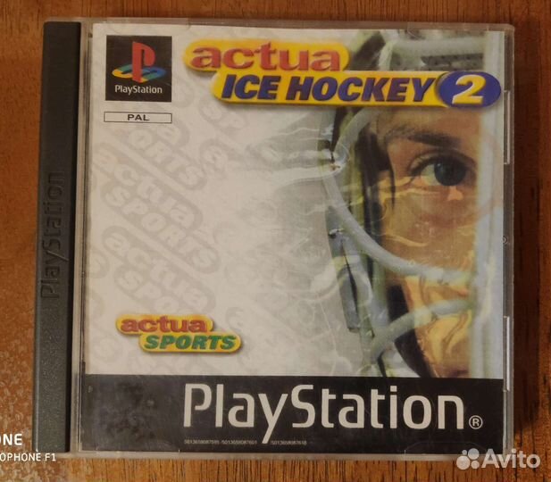 Игра на ps1 лицензия Actua ICE hockey 2