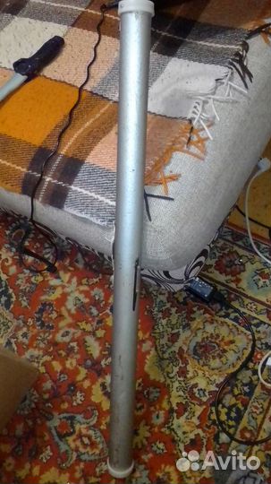 Экран для диафильмов в тубусе