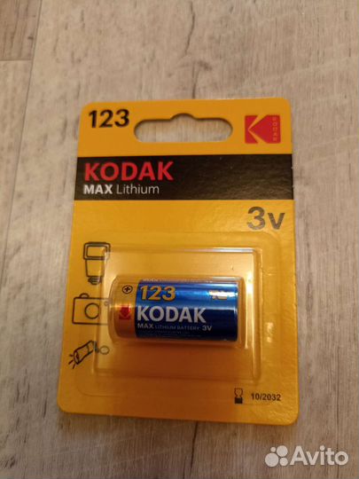 Батарейка Kodak 123 3v