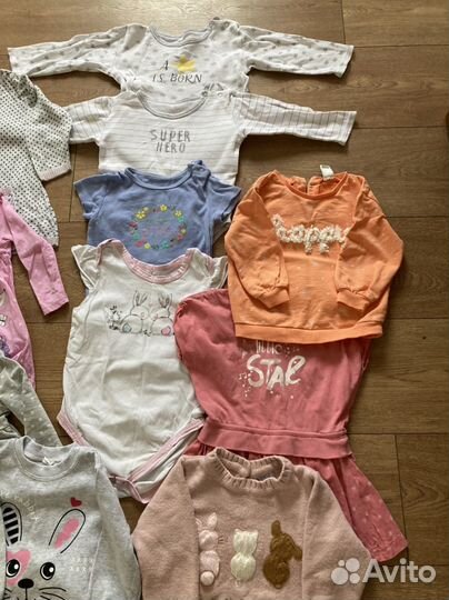 Одежда для девочки пакетом 80
