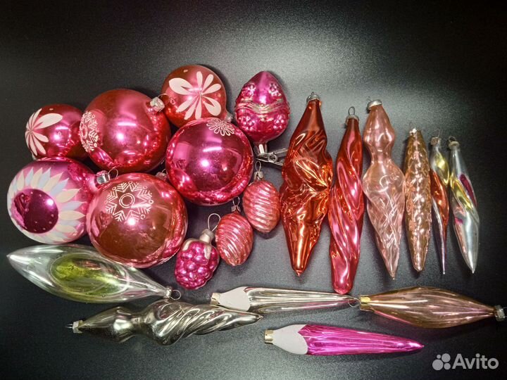 Елочные игрушки СССР