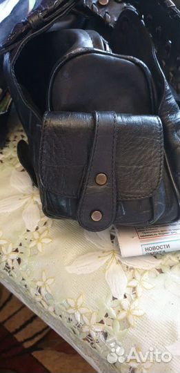 Сумка натуральная кожа италия