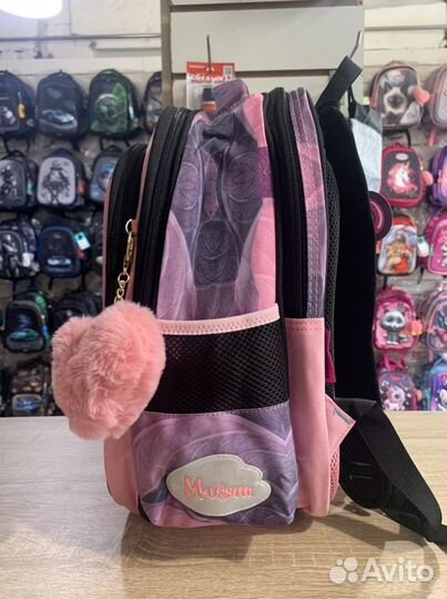 Рюкзаки Ортопедич. «Максим» для девочек. 1-6 кл