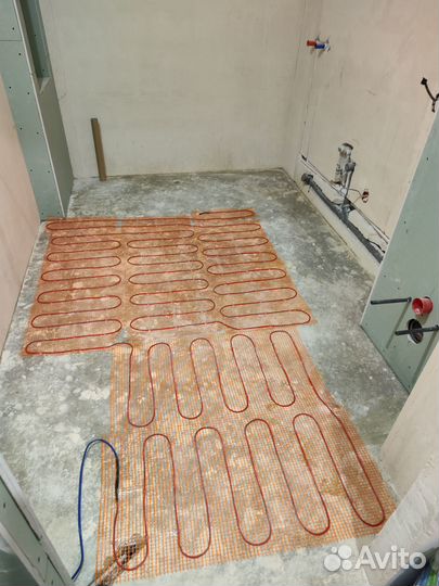 Монтаж теплого пола