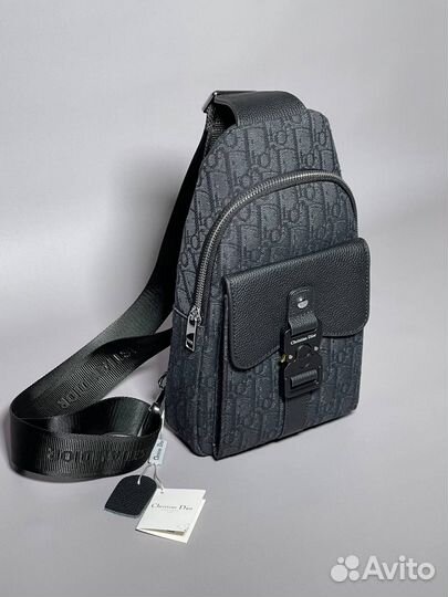 Мужская нагрудная сумка dior