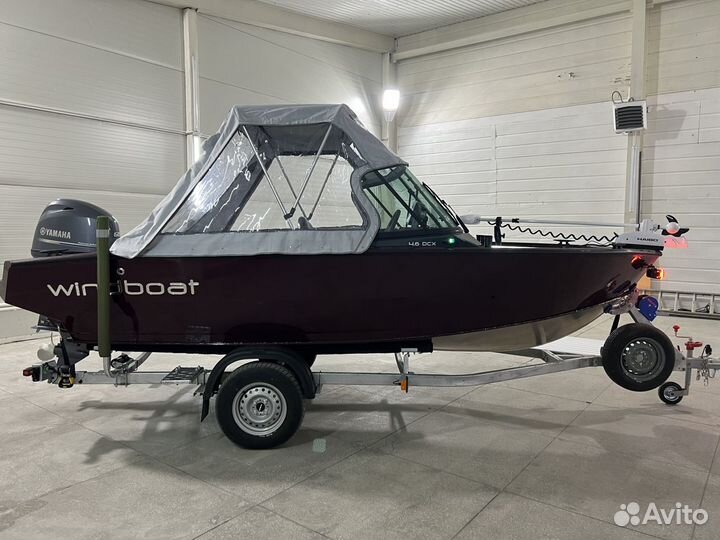 Windboat 4.6 DCX 24м.г.+ Yamaha f60