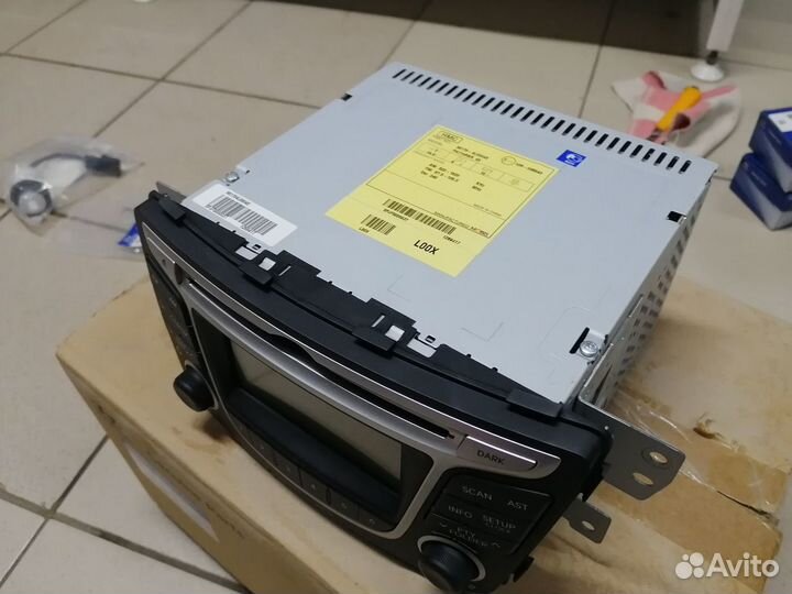 Автомагнитола Хендай Солярис с 2011. Оригинал