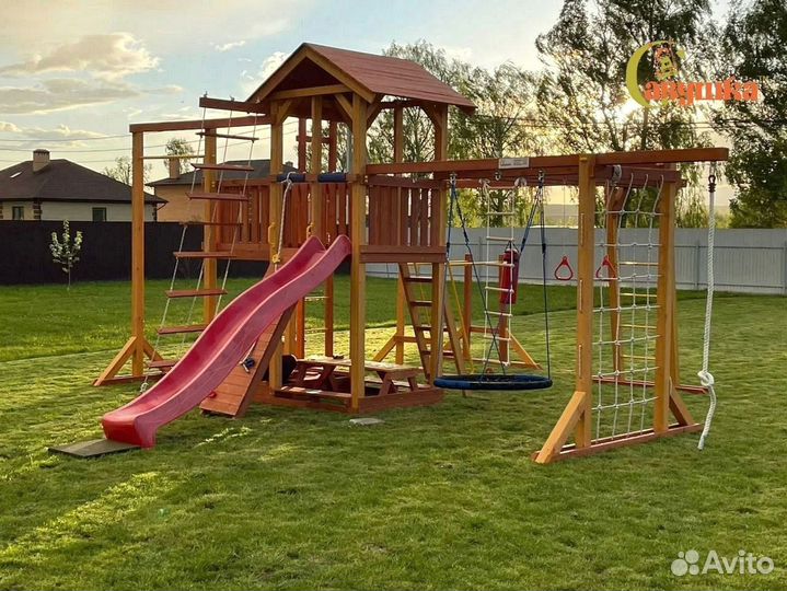 Детская площадка для всей семьи Савушка 19