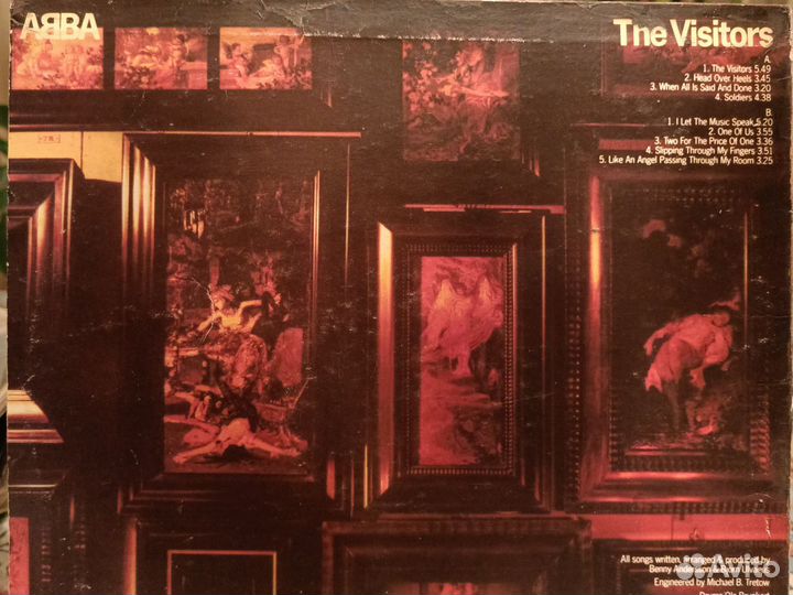 Винил Police и abba