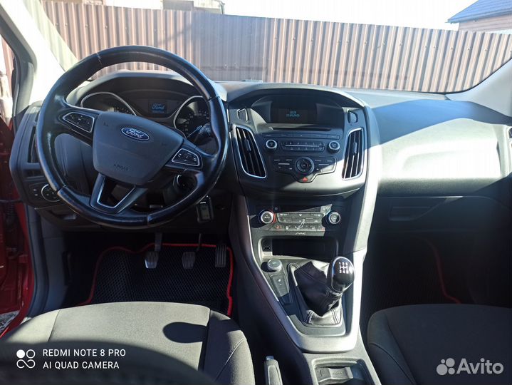 Ford Focus 1.6 МТ, 2017, 154 500 км