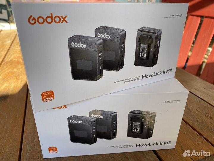 Беспроводной Микрофон новый Godox MoveLink II M2