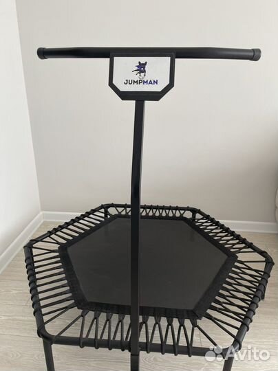Батут для фитнеса с ручкой jumpman