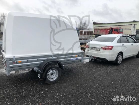 Прицеп с крышкой 04.022 Н1500мм. Надежность