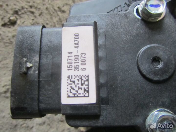 Педаль газа тормоза Solaris/Accent IV 2010 Rio