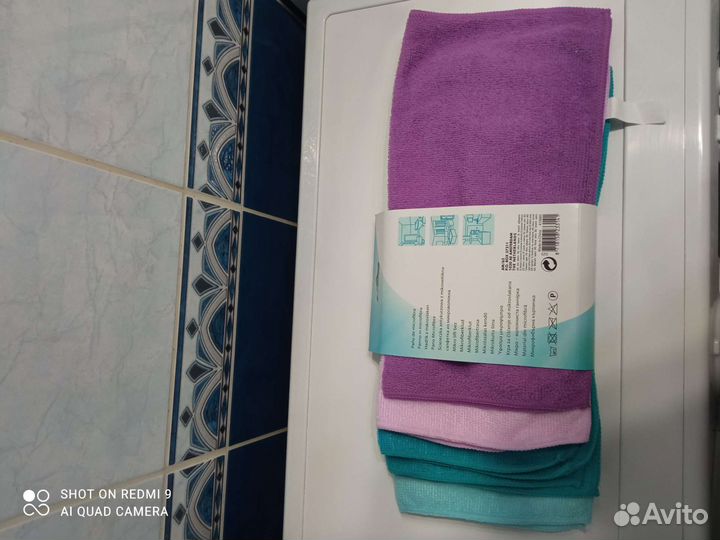 Тряпочки для уборки из микрофибры