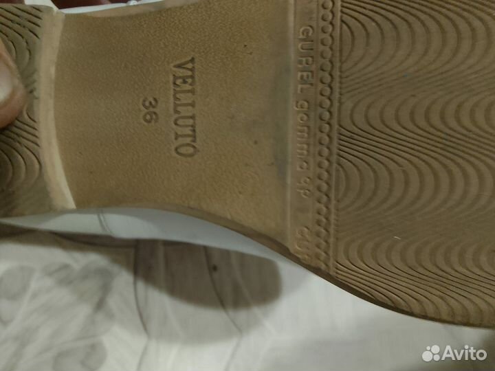 Сапоги ботфорды женские ориг кожа 36 размер