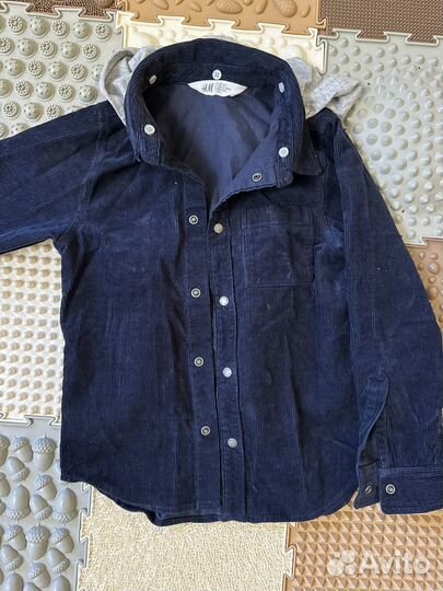 Рубашка вельветовая hm 128