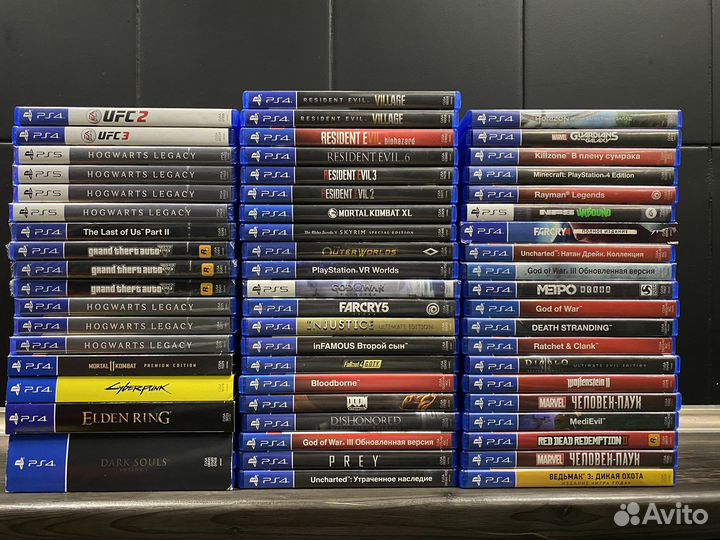 Диски на sony playstation 4 и 5