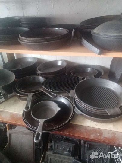 Чугунная сковорода СССР