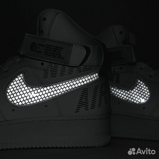 Nike Air Force 1 High Under Construction White