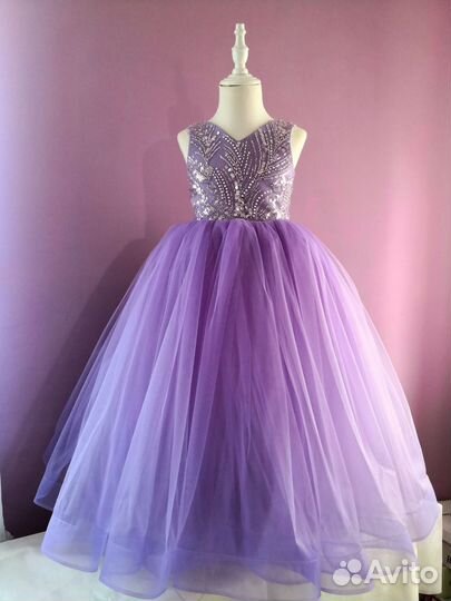 Платье на девочку 116 122 прокат