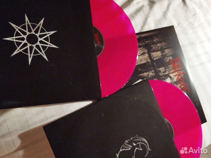 Slipknot 5. The Gray Chapter Pink Vinyl винил 2LP