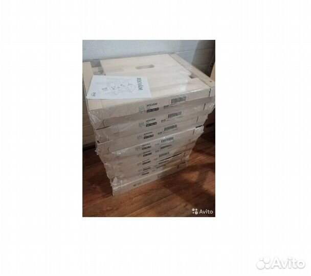 Табурет - лестница Беквэм Икеа оригинал и копия