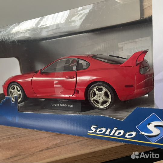 Модель Toyota Supra MK4 A80 Solido 1:18
